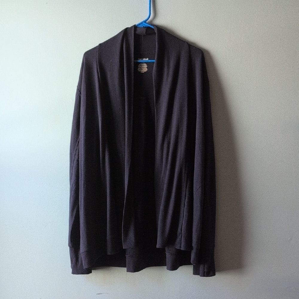Tek Gear Navy Open Front Cardigan